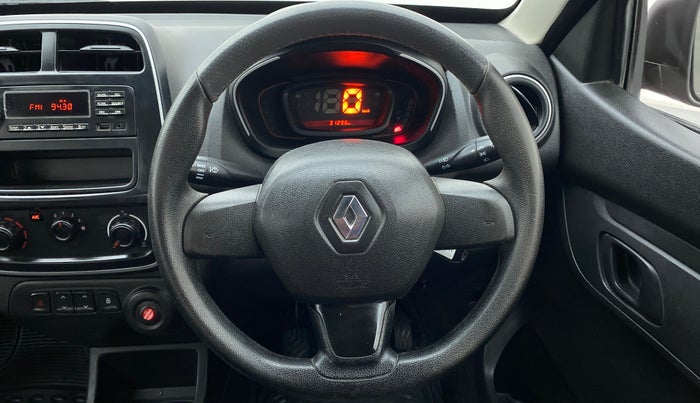 2019 Renault Kwid RXL, Petrol, Manual, 31,321 km, Steering Wheel Close Up