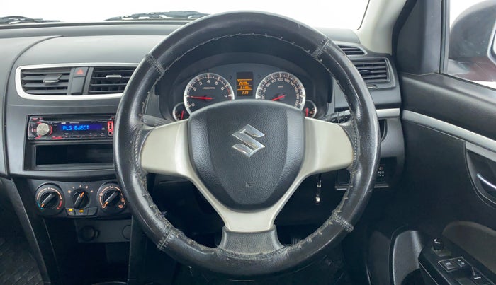 2014 Maruti Swift VXI D, Petrol, Manual, 31,335 km, Steering Wheel Close Up