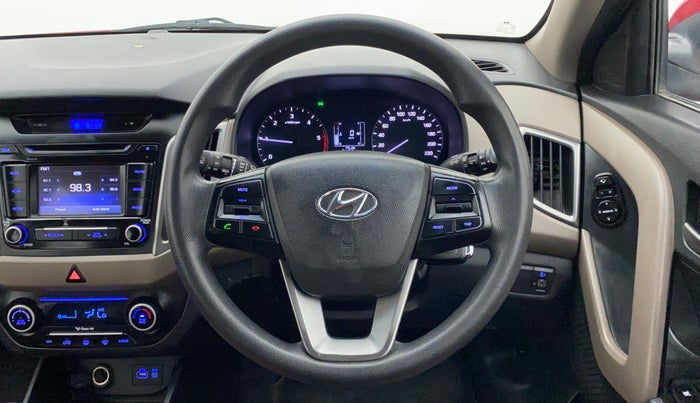 2015 Hyundai Creta SX 1.6 DIESEL, Diesel, Manual, 80,255 km, Steering Wheel Close Up