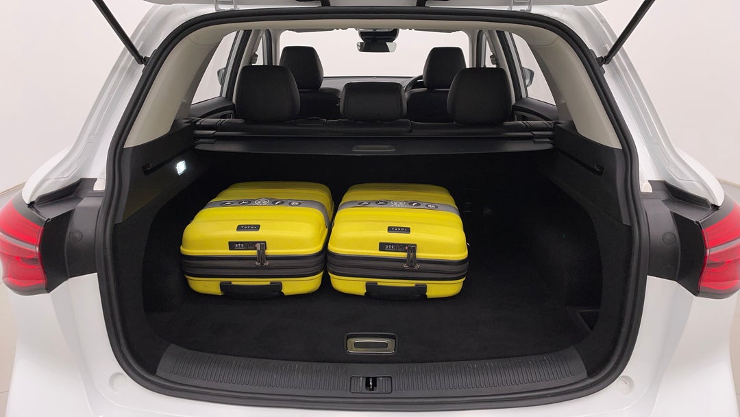 Boot Inside View with Luggage