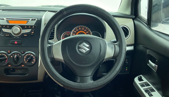 2013 Maruti Wagon R 1.0 VXI, Petrol, Manual, 49,055 km, Steering Wheel Close Up