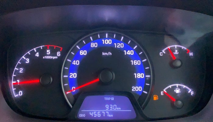 2014 Hyundai Xcent S 1.1 CRDI, Diesel, Manual, 45,736 km, Odometer Image