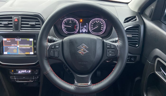 2019 Maruti Vitara Brezza ZDI PLUS DUAL TONE, Diesel, Manual, 41,091 km, Steering Wheel Close Up