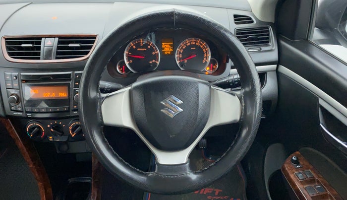 2015 Maruti Swift VDI ABS, Diesel, Manual, 89,147 km, Steering Wheel Close Up