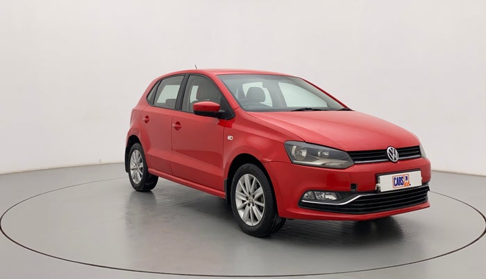 2015 Volkswagen Polo HIGHLINE1.5L, Diesel, Manual, 1,23,224 km, Right Front Diagonal