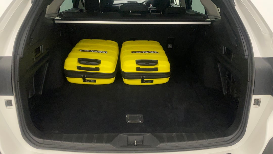 Boot Inside View with Luggage