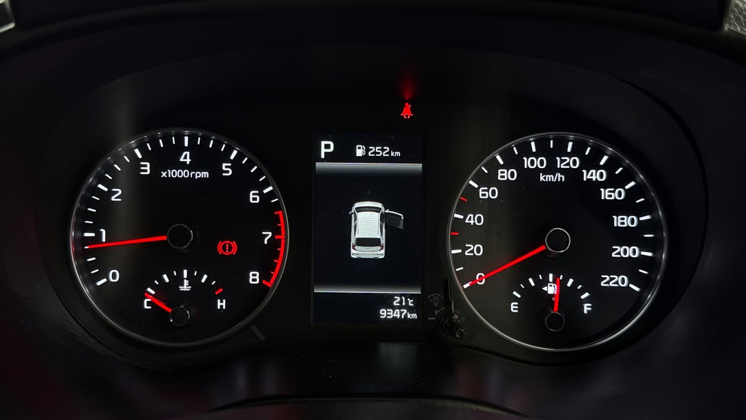 2021 Kia Picanto S (pe), Automatic, 9347 km, Odometer View
