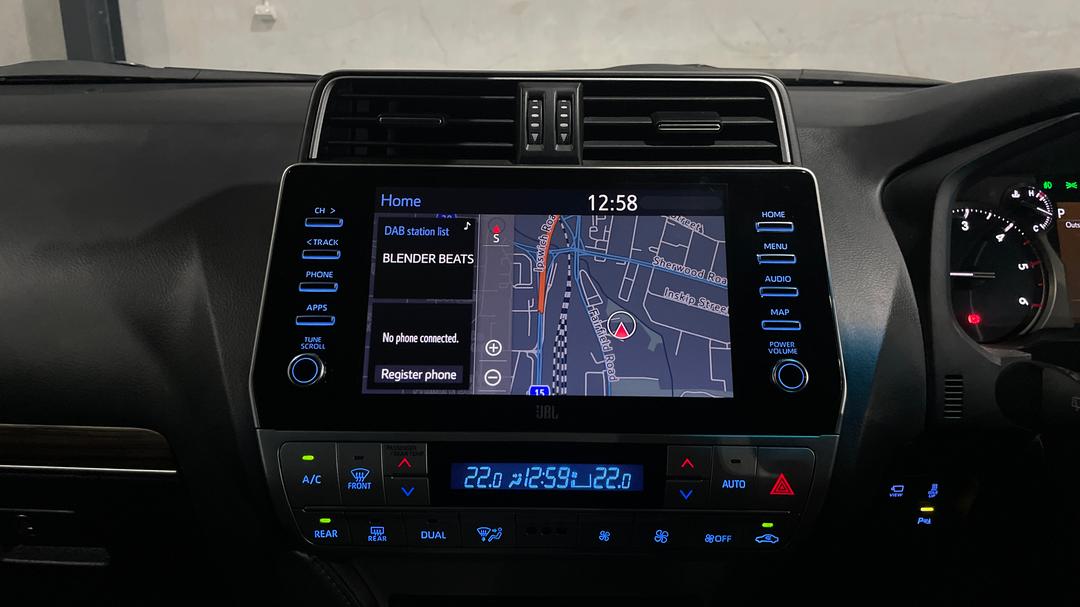 2022 Toyota Landcruiser Prado Vx, Automatic, 73714 km, Infotainment System