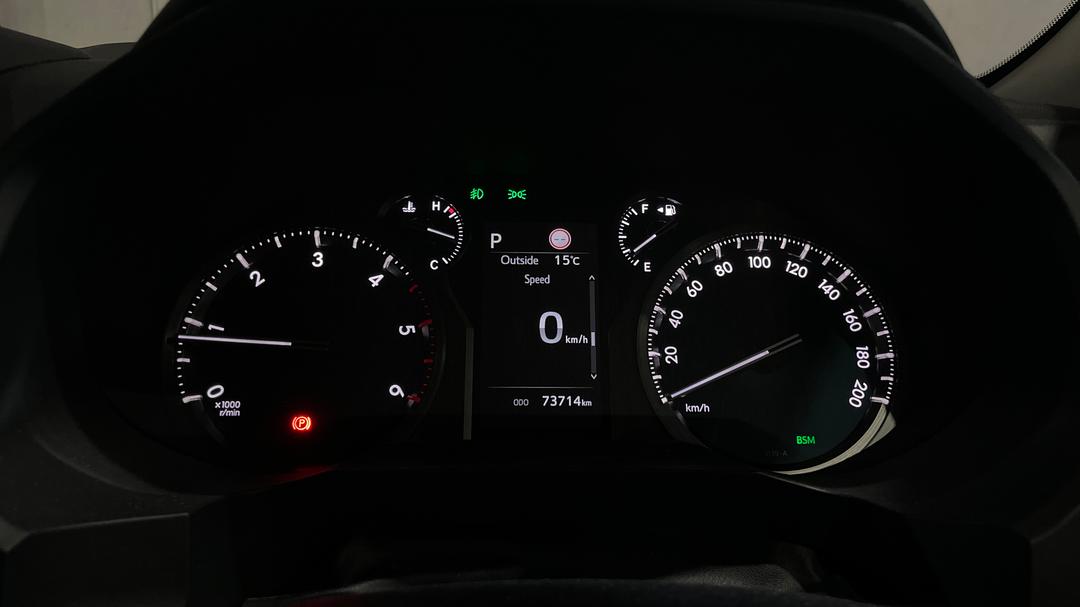 2022 Toyota Landcruiser Prado Vx, Automatic, 73714 km, Odometer View