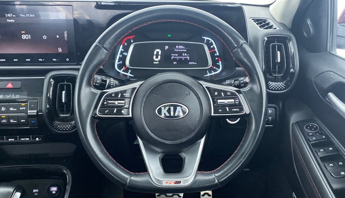 2020 KIA SONET GTX PLUS 1.5D  AT, Diesel, Automatic, 23,012 km, Steering Wheel Close Up