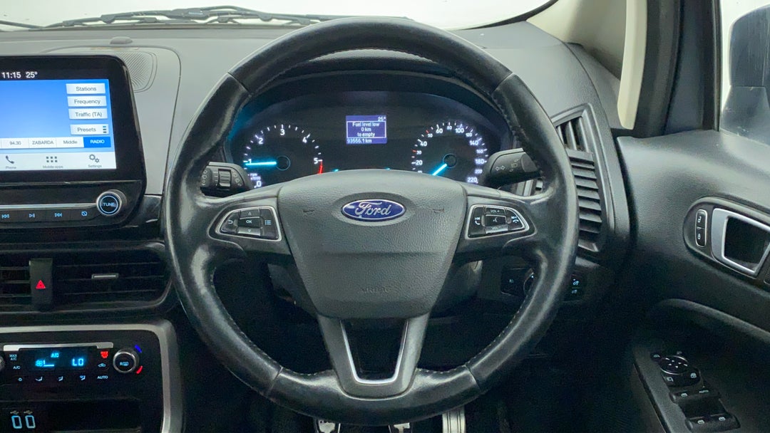 Steering Wheel Close Up