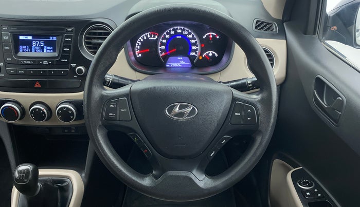 2019 Hyundai Grand i10 MAGNA 1.2 KAPPA VTVT, Petrol, Manual, 19,864 km, Steering Wheel Close Up