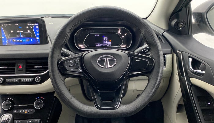 2020 Tata NEXON XZ+ 1.2, Petrol, Manual, 20,362 km, Steering Wheel Close Up