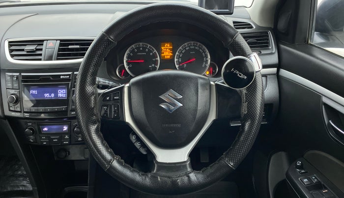 2017 Maruti Swift ZXI D, Petrol, Manual, 33,891 km, Steering Wheel Close Up