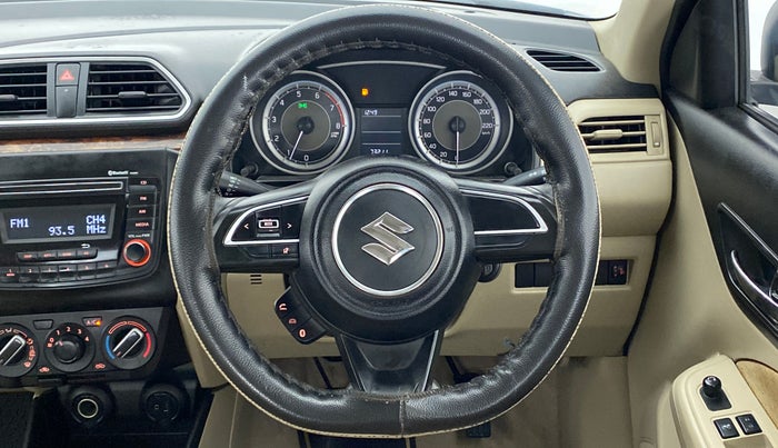 2017 Maruti Dzire VXI, Petrol, Manual, 73,249 km, Steering Wheel Close Up