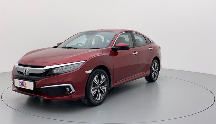 2019 Honda Civic ZX CVT PETROL, Petrol, Automatic, 20,597 km, Left Front Diagonal (45- Degree) View