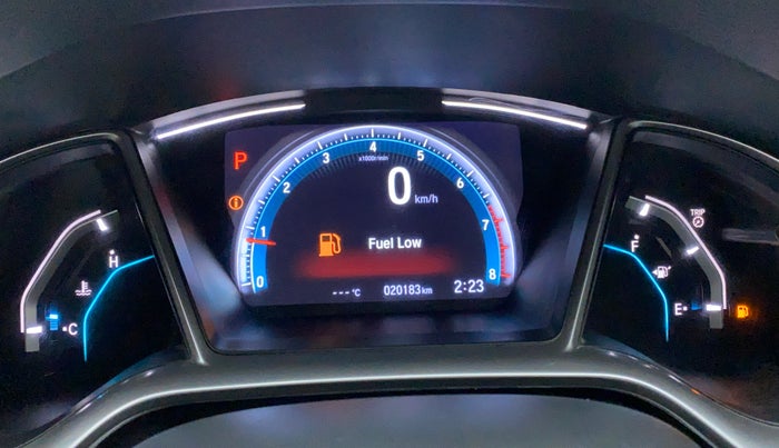 2019 Honda Civic ZX CVT PETROL, Petrol, Automatic, 20,597 km, Odometer View
