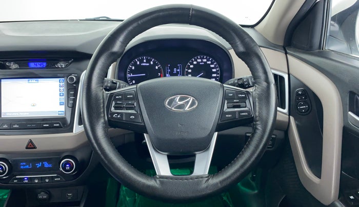 2019 Hyundai Creta 1.6 VTVT SX AUTO, Petrol, Automatic, 50,933 km, Steering Wheel Close Up