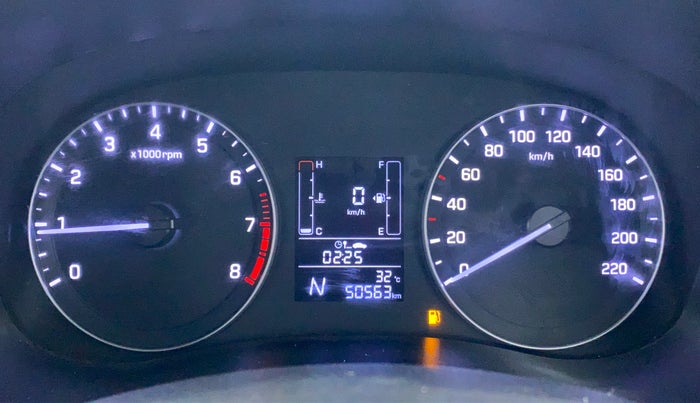 2019 Hyundai Creta 1.6 VTVT SX AUTO, Petrol, Automatic, 50,933 km, Odometer Image