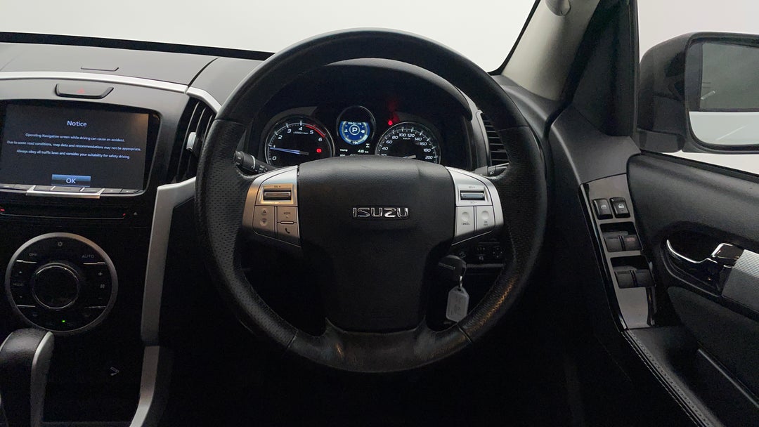 2017 Isuzu MU-X Ls-u (4x4), Automatic, 97294 km, Steering Wheel Close-up