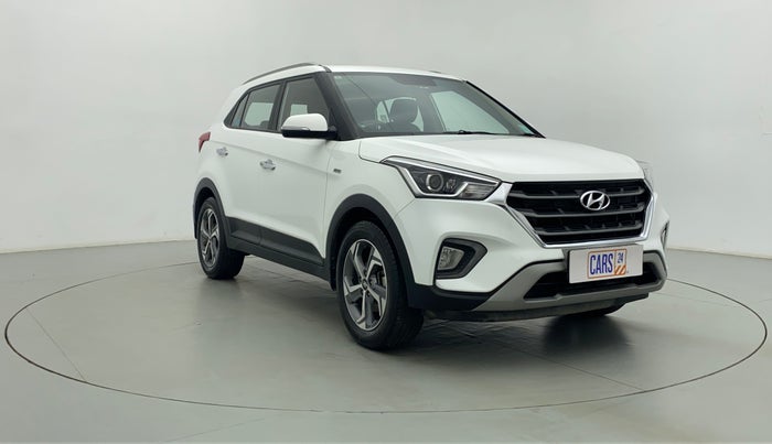 2019 Hyundai Creta 1.6 VTVT SX AUTO, Petrol, Automatic, 20,387 km, Right Front Diagonal