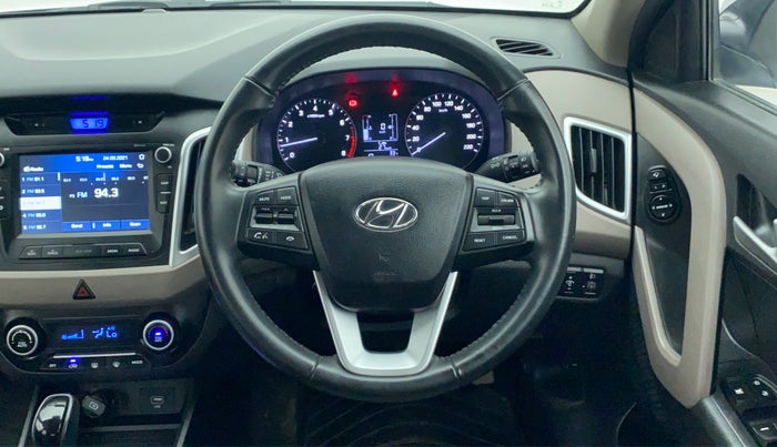 2019 Hyundai Creta 1.6 VTVT SX AUTO, Petrol, Automatic, 20,387 km, Steering Wheel Close-up