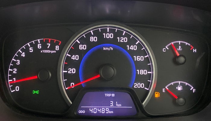 2014 Hyundai Grand i10 MAGNA 1.2 KAPPA VTVT, Petrol, Manual, 40,523 km, Odometer Image