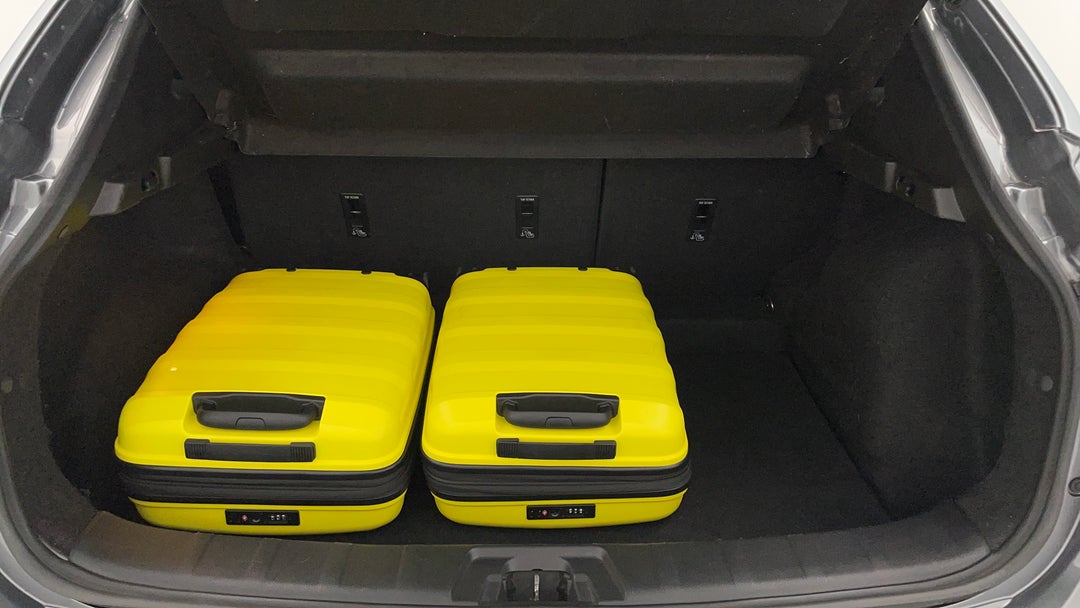 Boot Inside View with Luggage