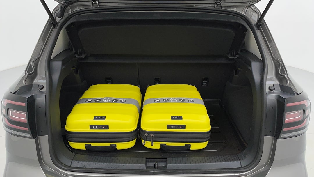 Boot Inside View with Luggage