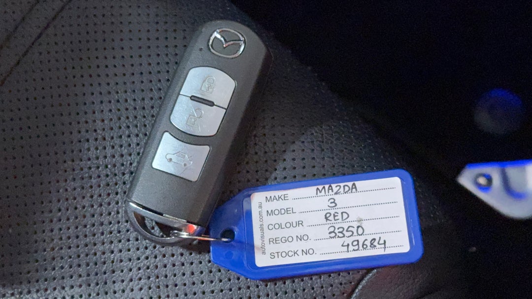 2016 Mazda 3 Sp25 Gt, Automatic, 126221 km, Key Close-up