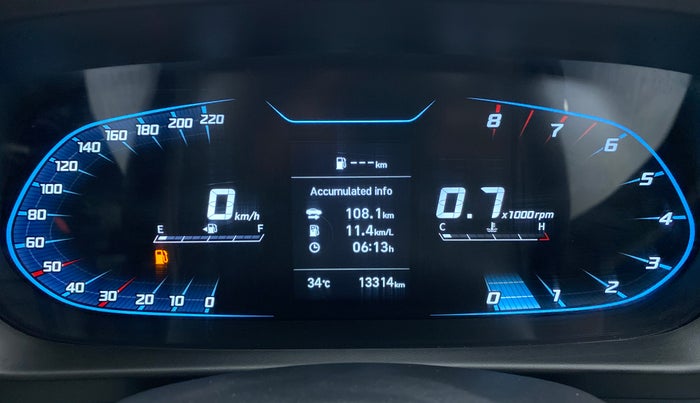 2021 Hyundai NEW I20 SPORTZ 1.2 MT, Petrol, Manual, 13,314 km, Odometer Image