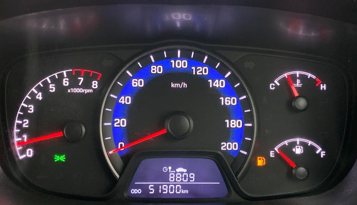2018 Hyundai Xcent SX 1.2, Petrol, Manual, 51,934 km, Odometer Image
