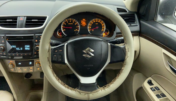 2012 Maruti Swift Dzire ZXI 1.2 BS IV, Petrol, Manual, 44,818 km, Steering Wheel Close Up