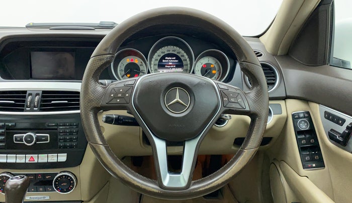 2013 Mercedes Benz C Class C 220 CDI AVANTGARDE, Diesel, Automatic, 88,866 km, Steering Wheel Close Up