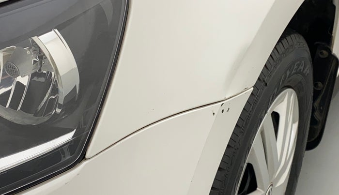 2022 Volkswagen Polo TRENDLINE 1.0L, Petrol, Manual, 35,029 km, Left fender - Slightly dented