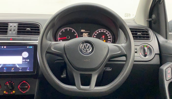 2022 Volkswagen Polo TRENDLINE 1.0L, Petrol, Manual, 35,029 km, Steering Wheel Close Up