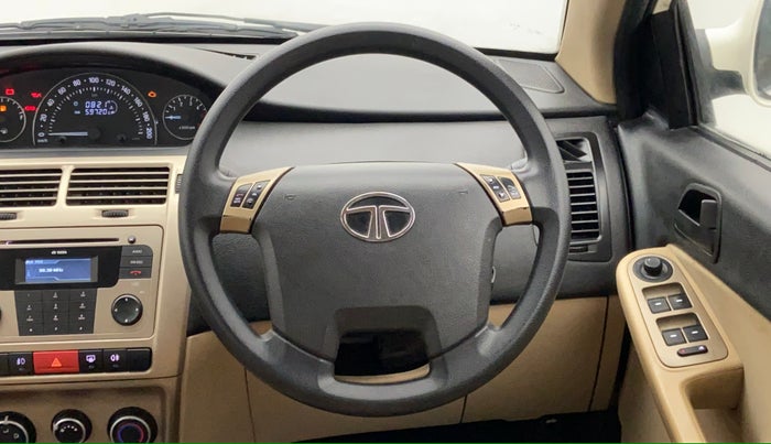 2012 Tata Indica Vista VX QUADRAJET, Diesel, Manual, 59,704 km, Steering Wheel