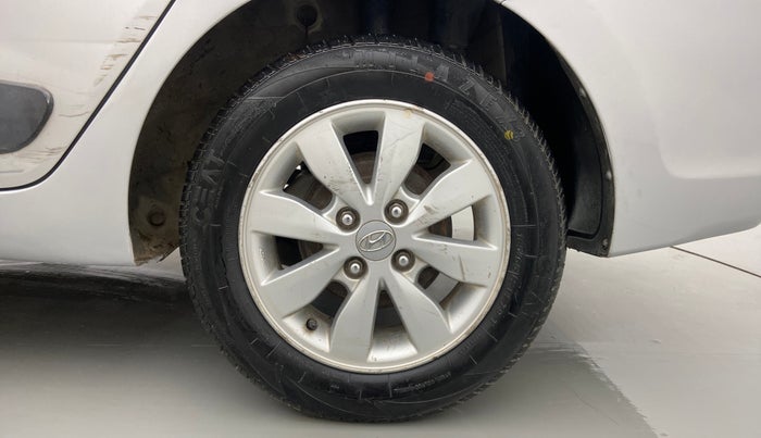 2014 Hyundai Xcent S (O) 1.2, Petrol, Manual, 43,480 km, Left Rear Wheel