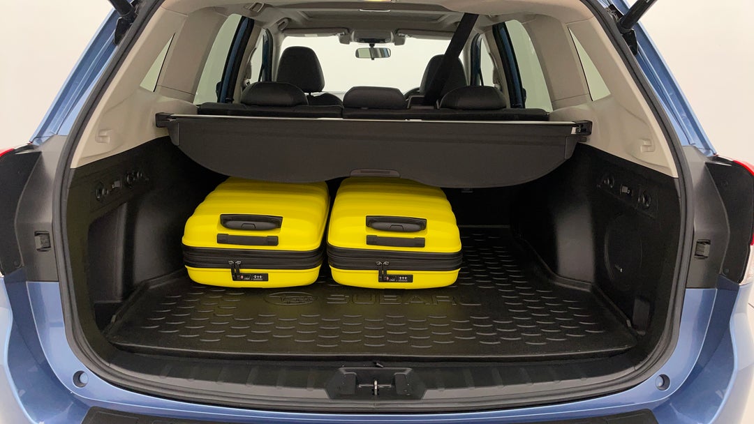 Boot Inside View with Luggage