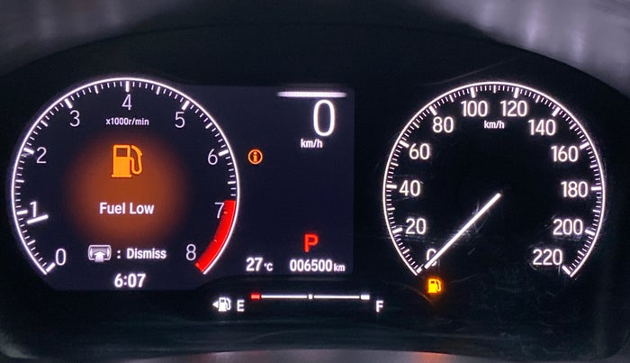 2022 Honda City ZX CVT, Petrol, Automatic, 6,562 km, Odometer Image