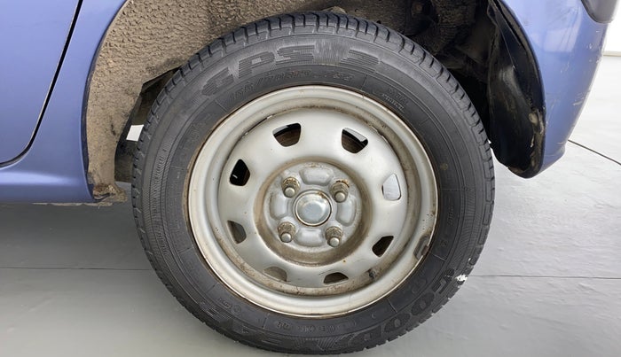 2012 Hyundai Santro Xing GL PLUS, Petrol, Manual, 24,972 km, Left Rear Wheel