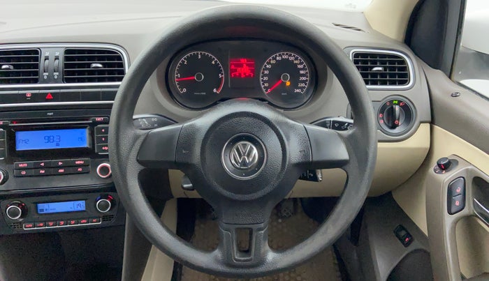 2011 Volkswagen Vento HIGHLINE DIESEL, Diesel, Manual, 1,76,467 km, Steering Wheel Close Up