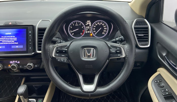 2021 Honda City V CVT, Petrol, Automatic, 64,941 km, Steering Wheel Close Up