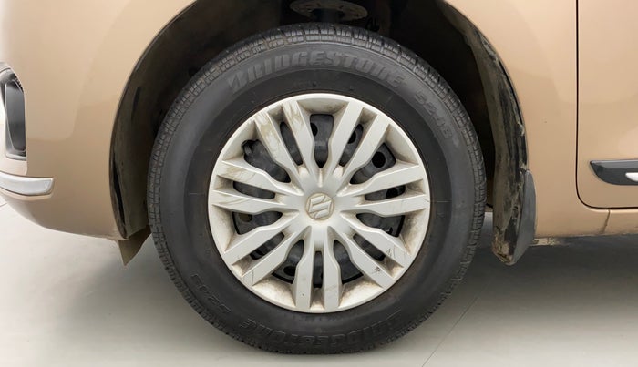 2017 Maruti Dzire VDI AMT, Diesel, Automatic, 56,164 km, Left Front Wheel