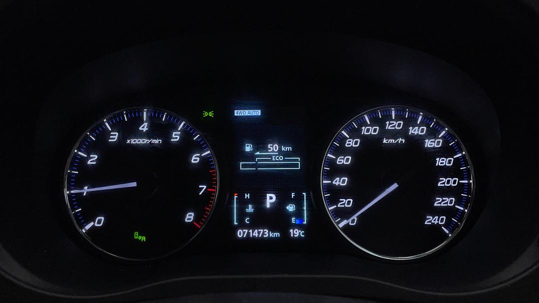 2019 Mitsubishi Outlander Exceed 7 Seat (awd), Automatic, 71473 km, Odometer View