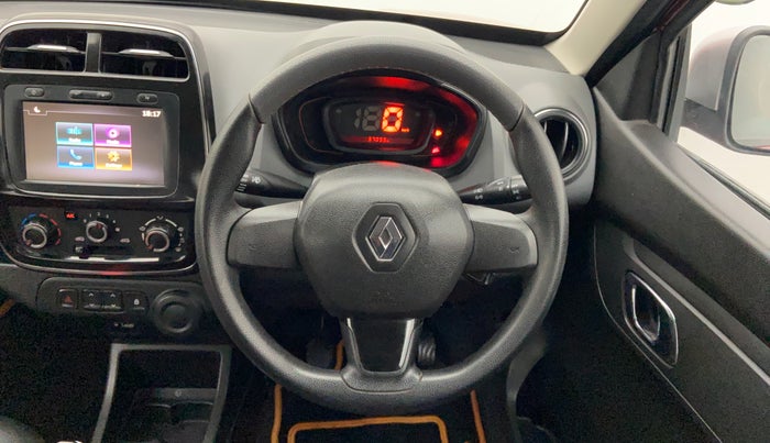 2019 Renault Kwid RXT 1.0, Petrol, Manual, 37,055 km, Steering Wheel Close Up