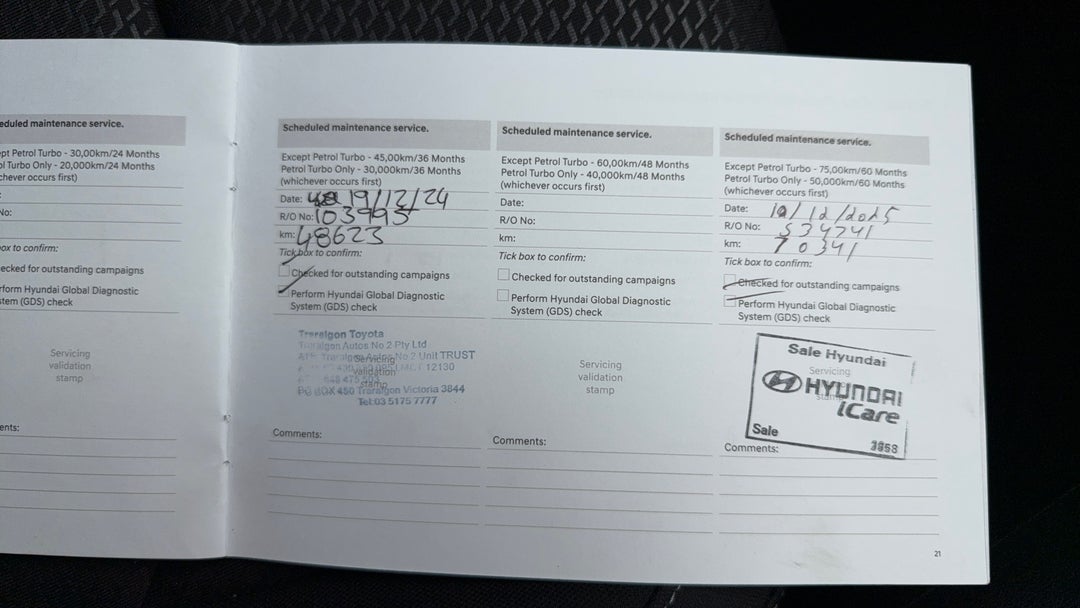 2023 Hyundai i30 i30, Automatic, 74459 km, Service History