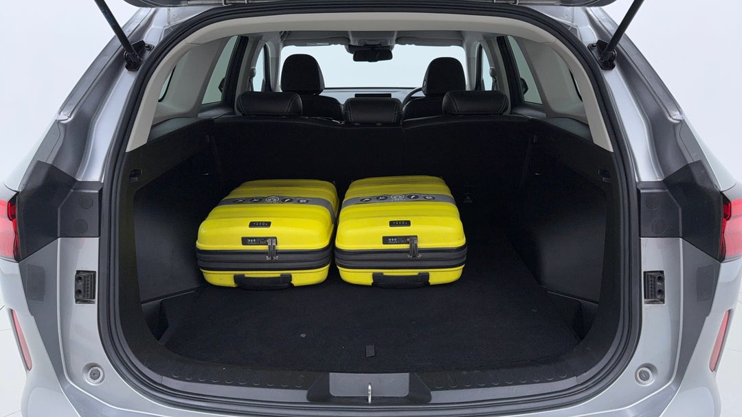 Boot Inside View with Luggage