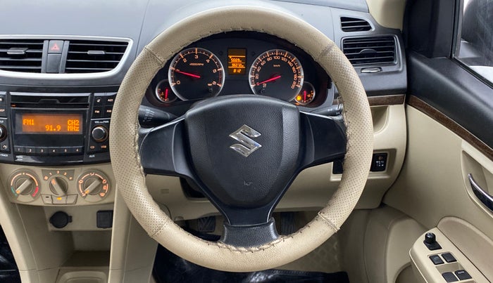 2015 Maruti Swift Dzire VDI ABS, Diesel, Manual, 96,003 km, Steering Wheel Close Up