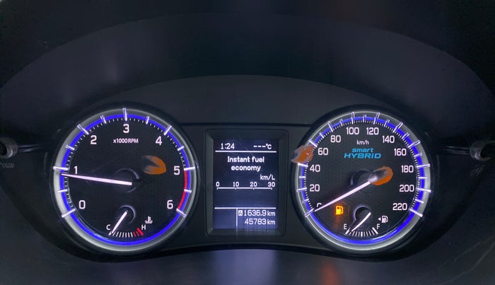 2018 Maruti S Cross ALPHA 1.3, Diesel, Manual, 46,621 km, Odometer Image